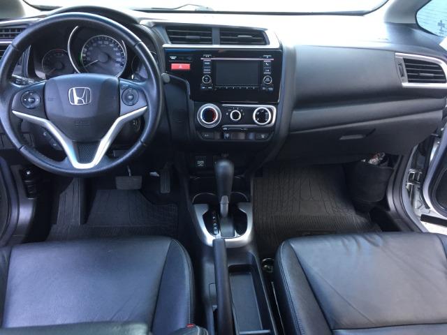 Honda FiT EXL - Câmbio CVT - Completo - Prata - Excelente Estado - Foto 5
