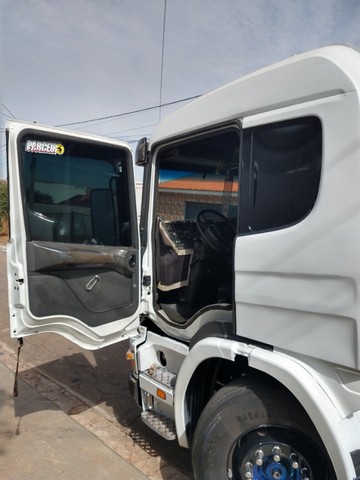 SCANIA P330 MOTOR NOVO BOMBA E BICO DO 360 TURBINA 420