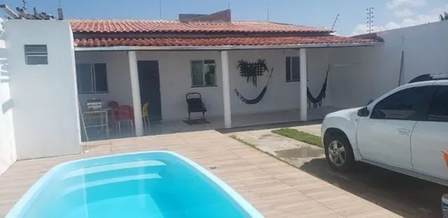 Linda Casa com piscina Temporada Próximo a praia na Barra