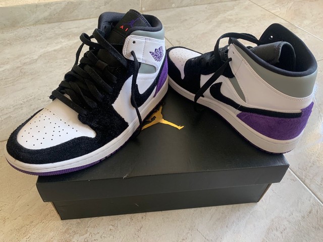 Air Jordan 1 mid varsity purple - Foto 2