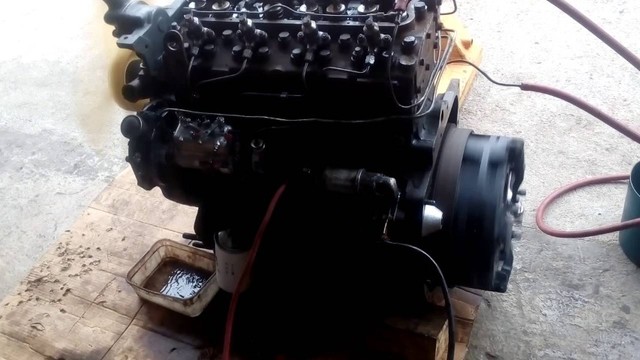 Motor 04 Cil Perkins 4248 Parcial - Retificado Completo Retro JCB Trator - Foto 4