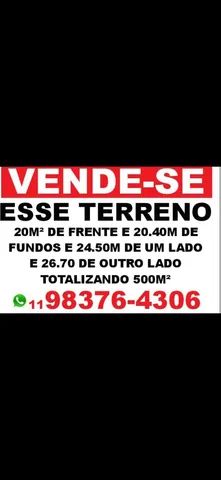 Captação de Terreno a venda na Rua Henrique Hessel, Parque Florestal, São Paulo, SP