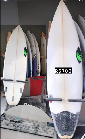 Prancha de Surf Sharp Curve Branca - SEA CLUB BOARDS
