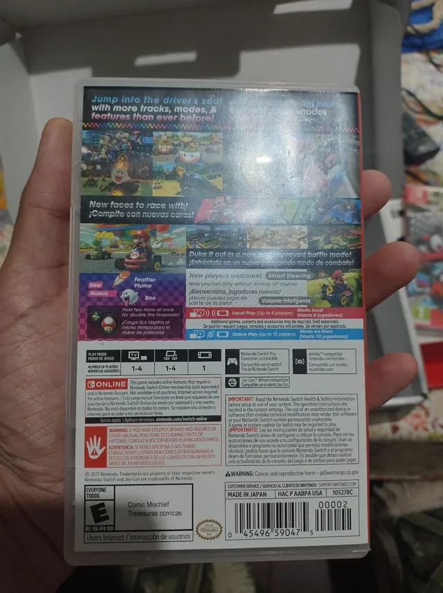 Mario Kart 8 Deluxe - Nintendo Switch - Semi-Novo - Carvalho Games