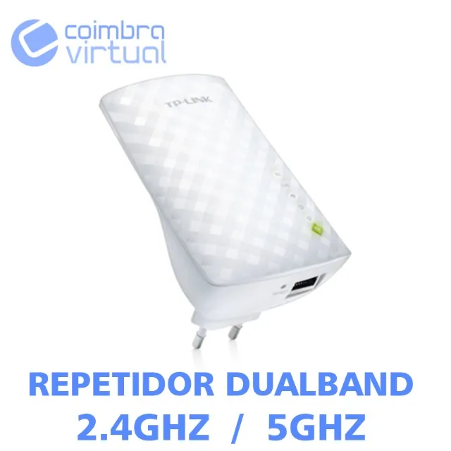 Repetidor Amplificador Wifi Extensor Tp-Link Re200 Dual Band 2.4Ghz 5Ghz  Ac750 Repetidora Wifi