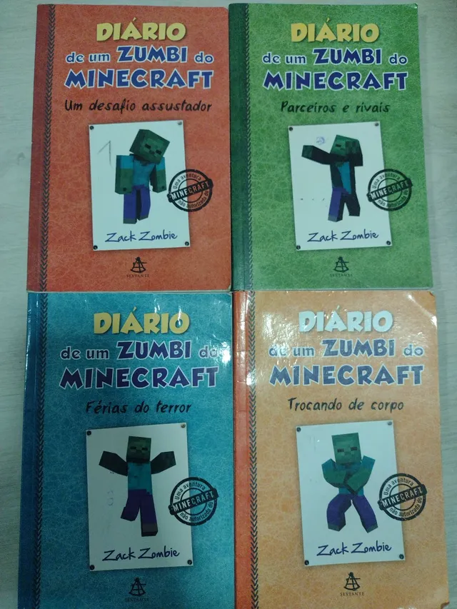 Diario de Um Zumbi do Minecraft: Um Desafio Assust (Em Portugues