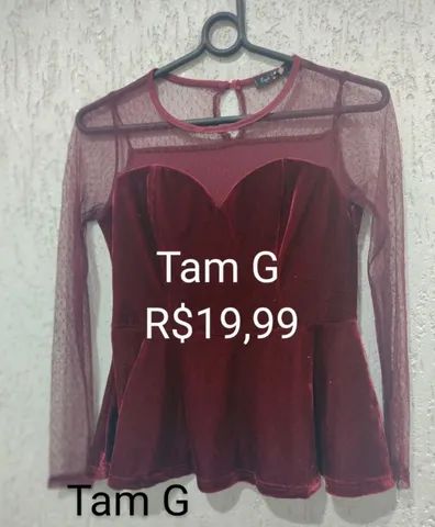 Blusas femininas novas com etiqueta a partir 