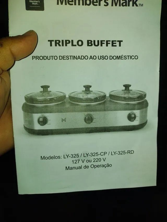 Fogão triplo buffet - Utilidades domésticas - Vila Nova Cumbica