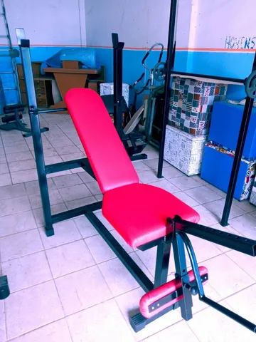 Supino reto inclinado com extensora flexora conjugada - Foto 2
