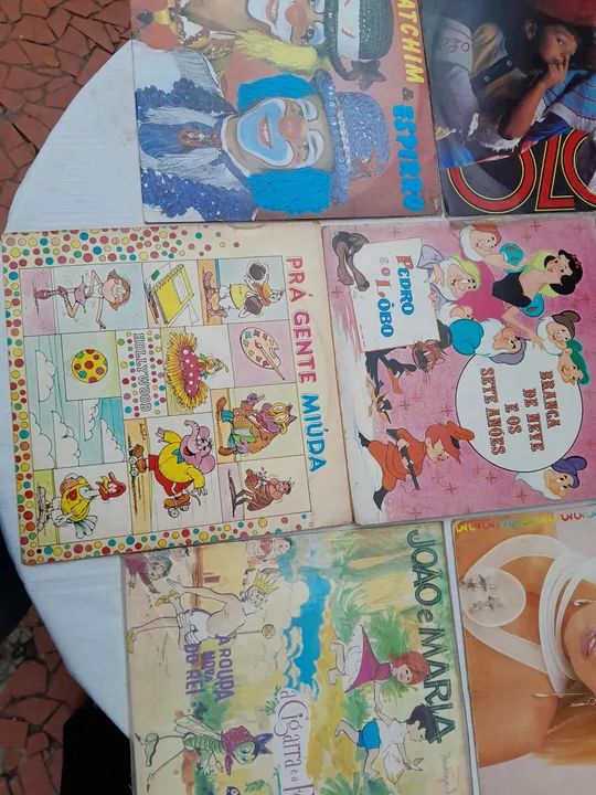 Discos Vinil Infantis - Topo Gigio, Xuxa, Branca de Neve, João e Maria e Outros! - Foto 2