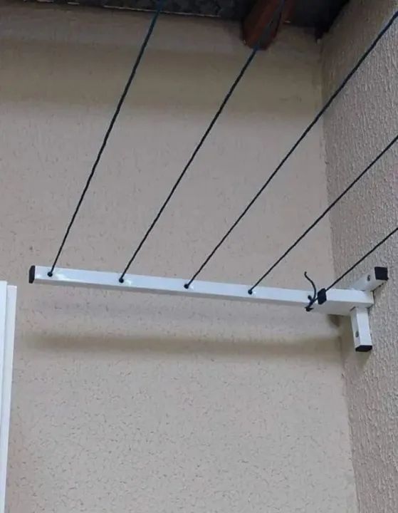 Varal de parede dobrável 64315478042242120