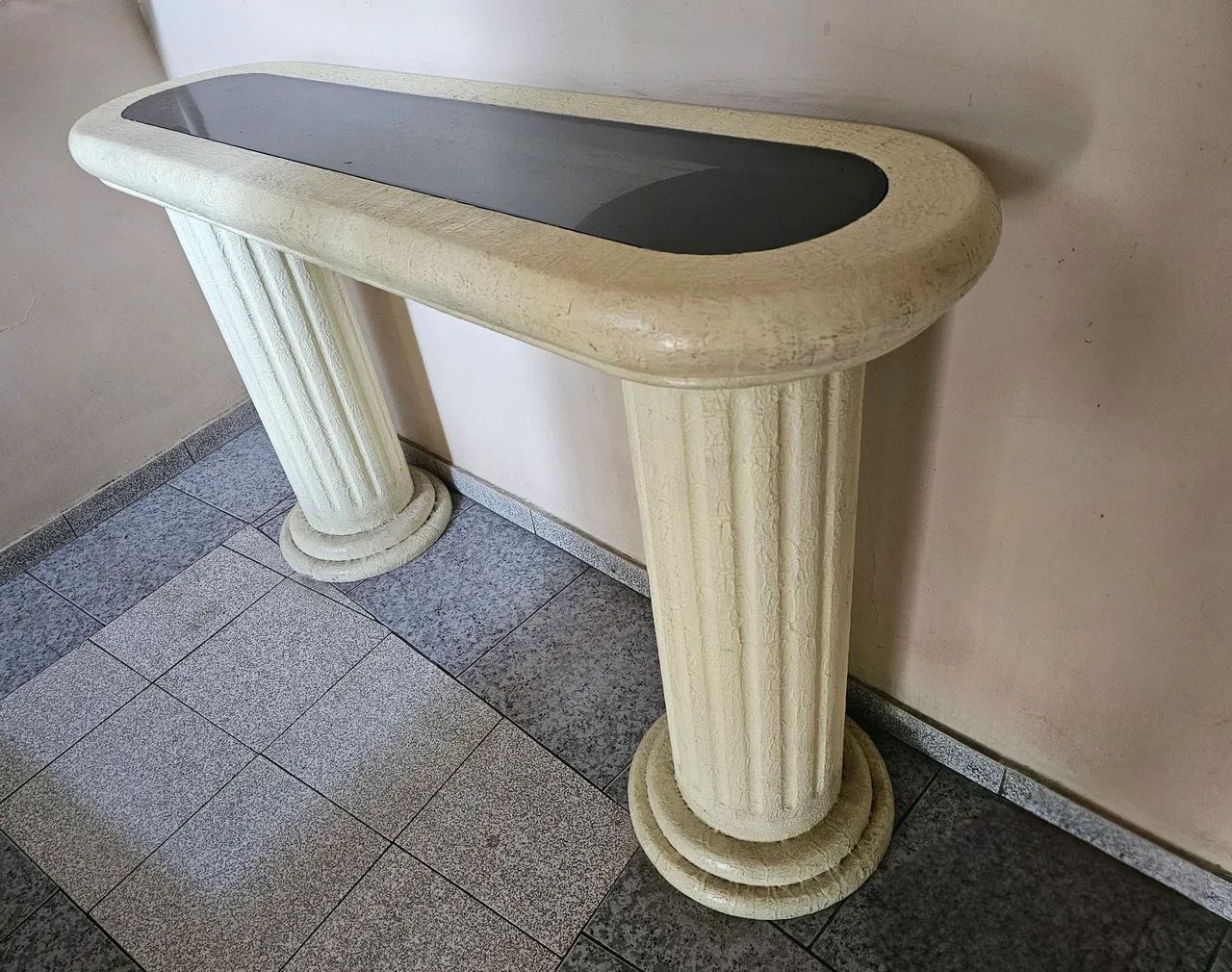 Mesa Console com tampo de vidro - Foto 2