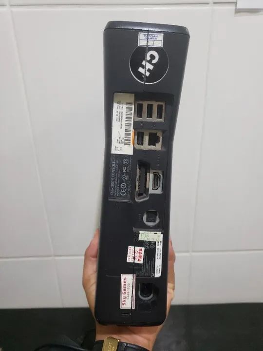 Console Xbox 360 Slim (250gb) - Desbloqueado (20 jogos na memória) - Foto 2