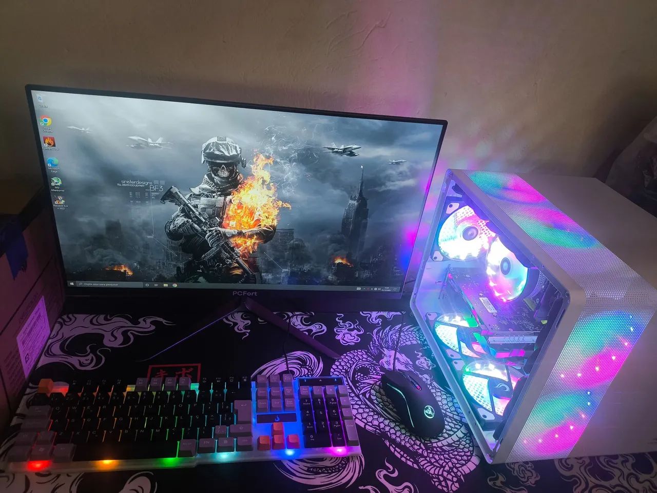 Pc Gamer Completo - 12x de 350 reais nos cartões  - Foto 4