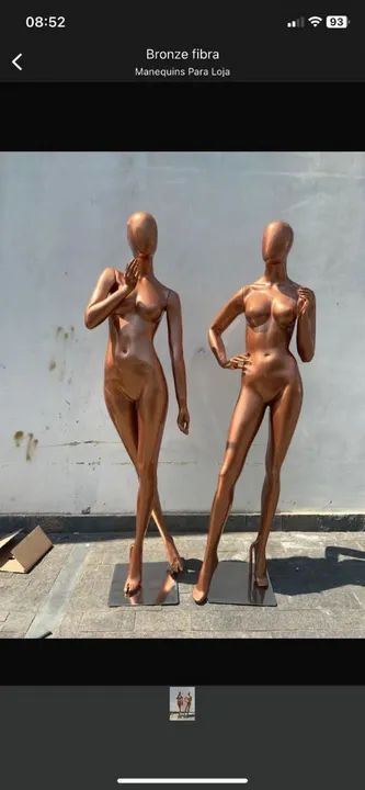 Manequins Femininos para Vitrine de fibra - Foto 5