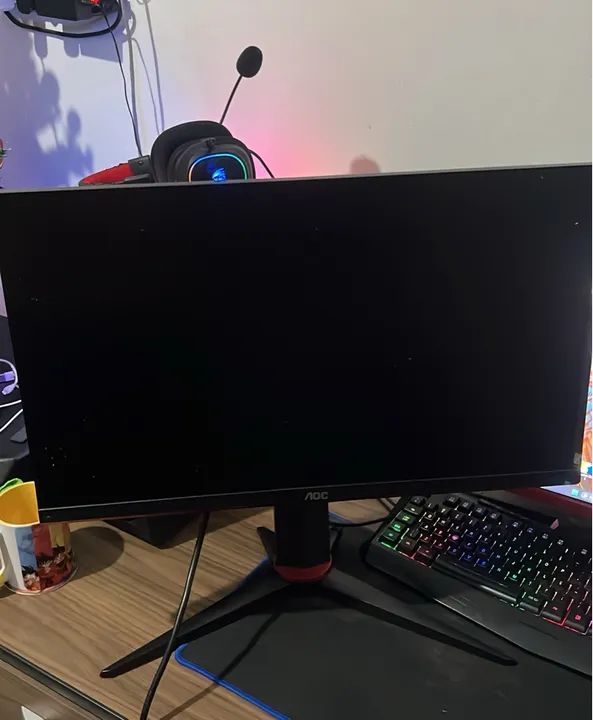 Monitor Gamer AOC 24 polegadas 144hz - Foto 2