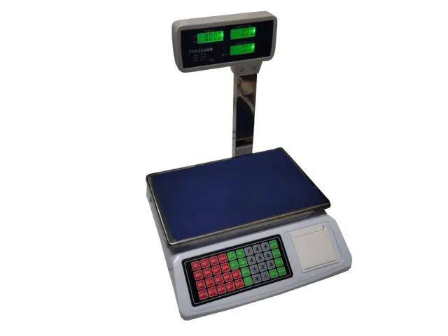 Balança 50kg Digital Impressora Térmica Bateria 18 Memórias - Foto 4