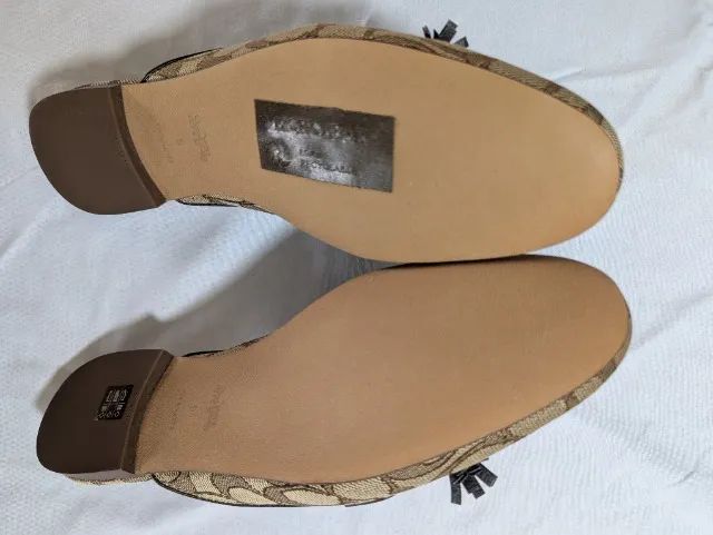sapato mule coach stassi signature logo - Foto 3