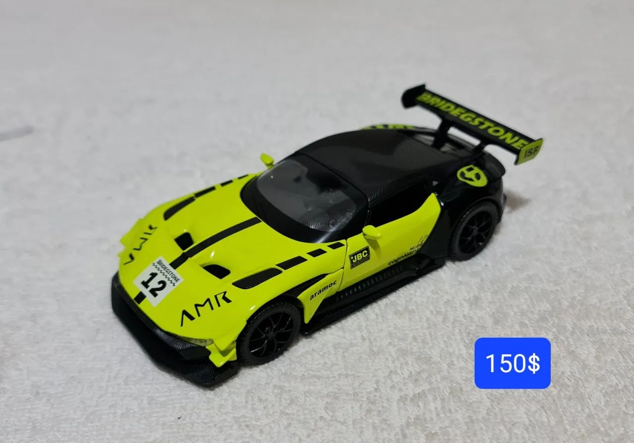 Carrinho miniatura de corrida da Vulcam