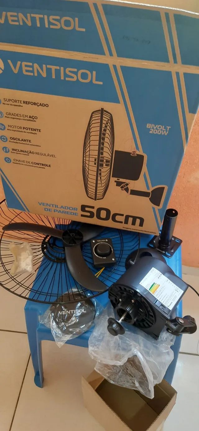 ventilador de parede 200w