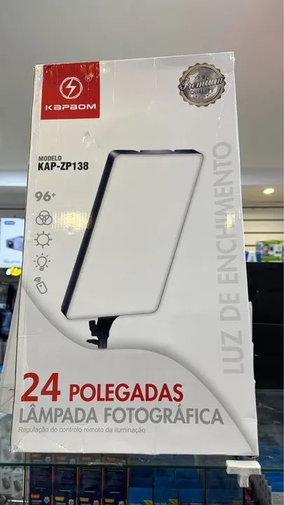 Luz de Preenchimento 19'' com Controle KAP-ZP139 - Kapbom - Foto 3