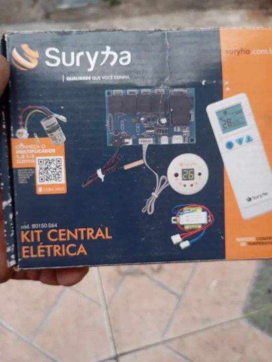 Kit Central Elétrica Ar Condicionado Surya