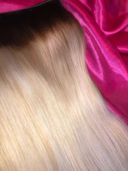 Mega Hair Cabelo Loiro Pronto na cor qualidade Liso Natural do Sul Novo - Foto 3