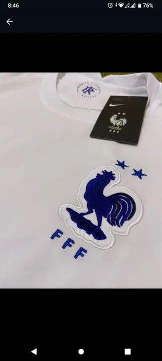 Camisa da França Tradicional 20/21 - Foto 2