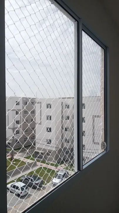 Rede de proteção para janelas