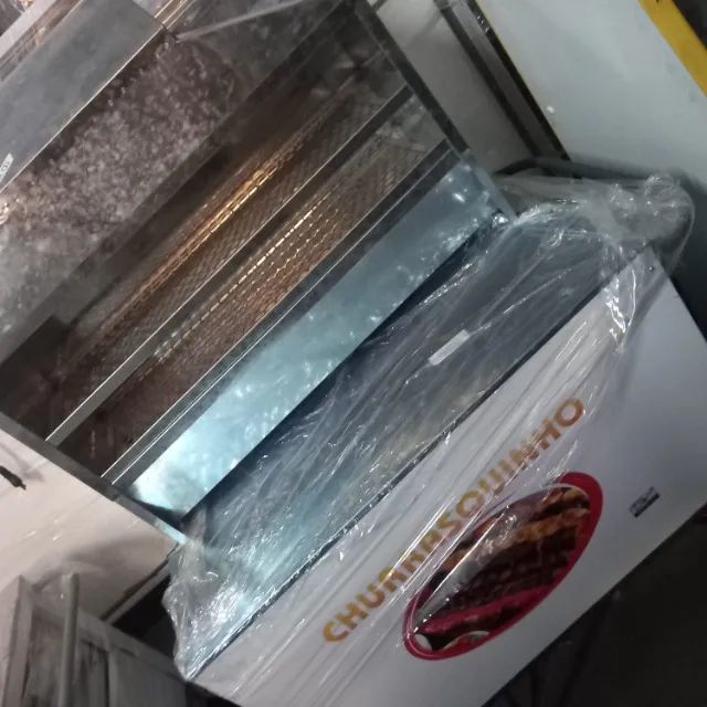 Carrinho para Churrasquinho a Carvão Completo  - Foto 4