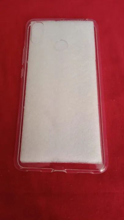 Capa Protetora de Silicone para Smartphone Xiaomi Mi Max 3
