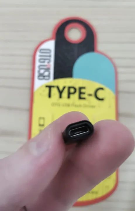 Adaptador OTG Micro USB e Tipo C - NOVO - Foto 5