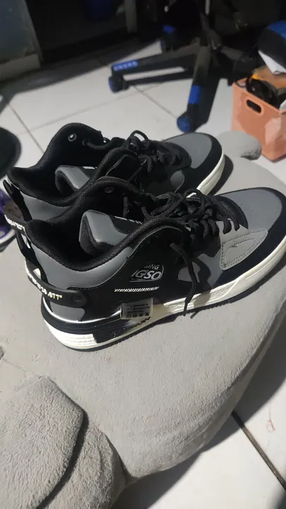 Tênis Impala Downtown Masculino Casual - 40 Cinza - Novo