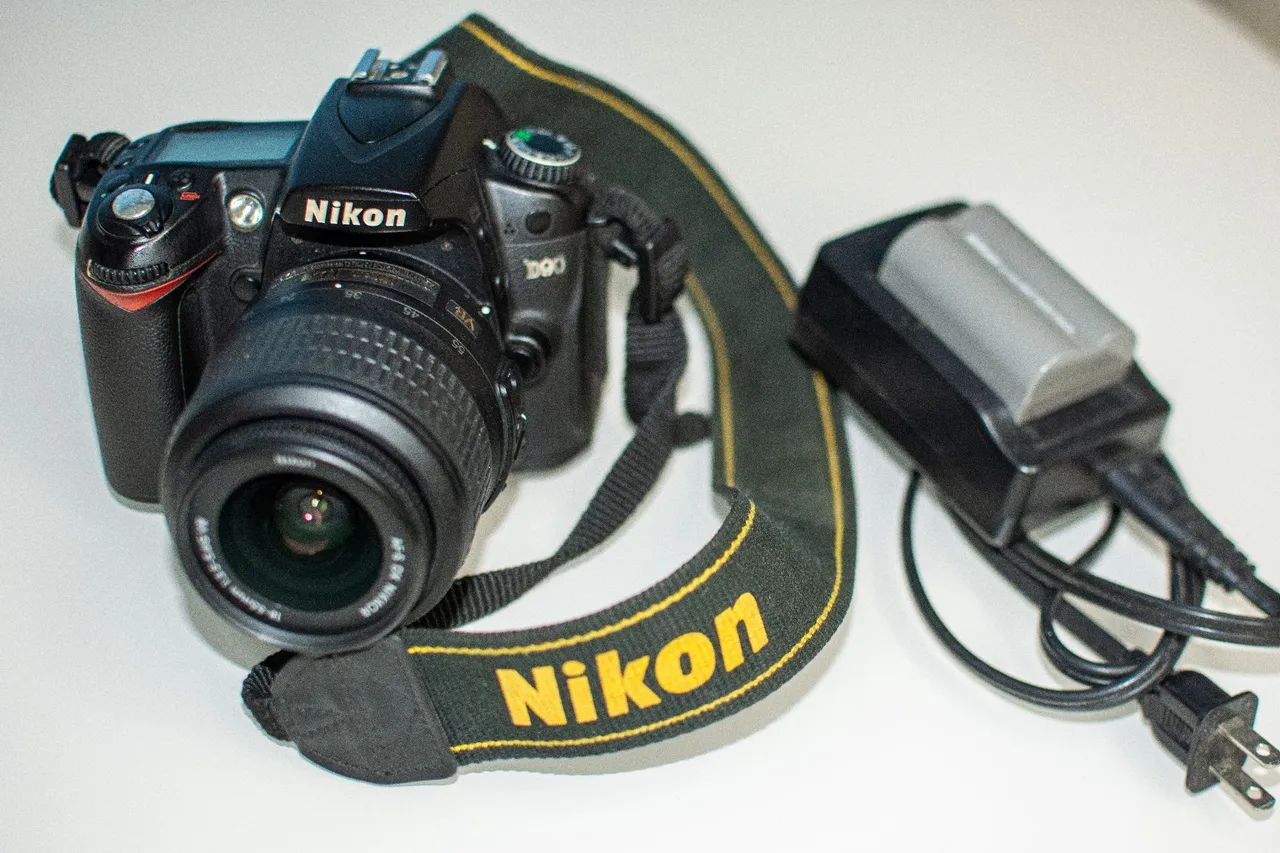 Camera nikon D90 aceito cartão 