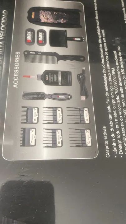 Máquina Turbo e acessórios WMark  - Foto 4