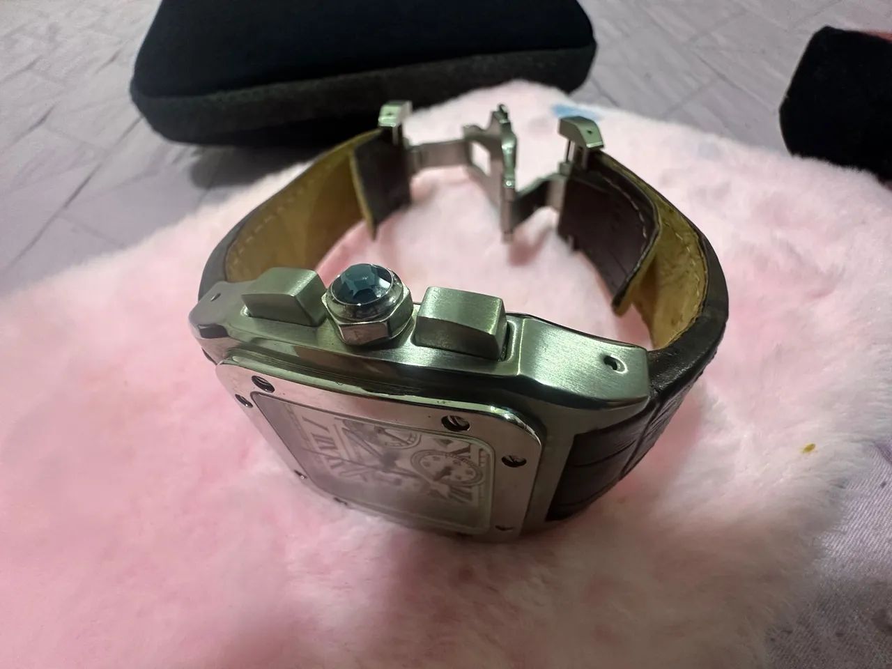 Relógio Cartier Santos ( Leia descrição ) - Foto 6