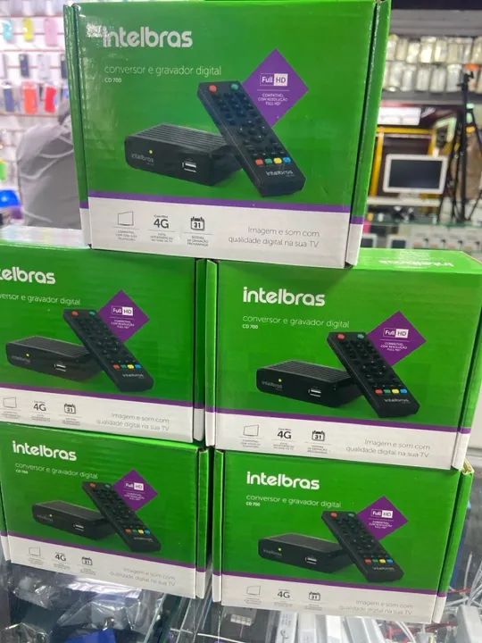 Conversor Digital de TV CD 700 Intelbras 