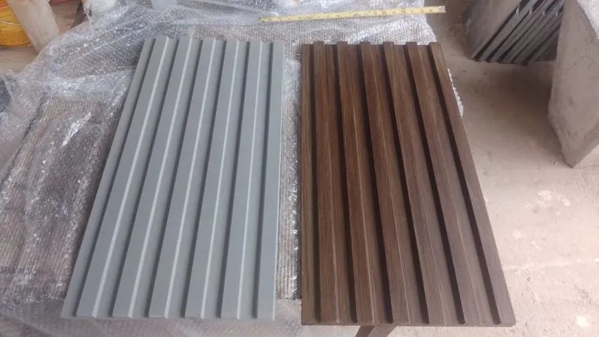 Revestimento Ripado Cimentício Aparente - Foto 5