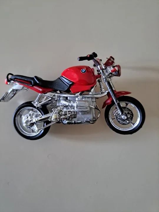 Moto bmw vermelha - Foto 3