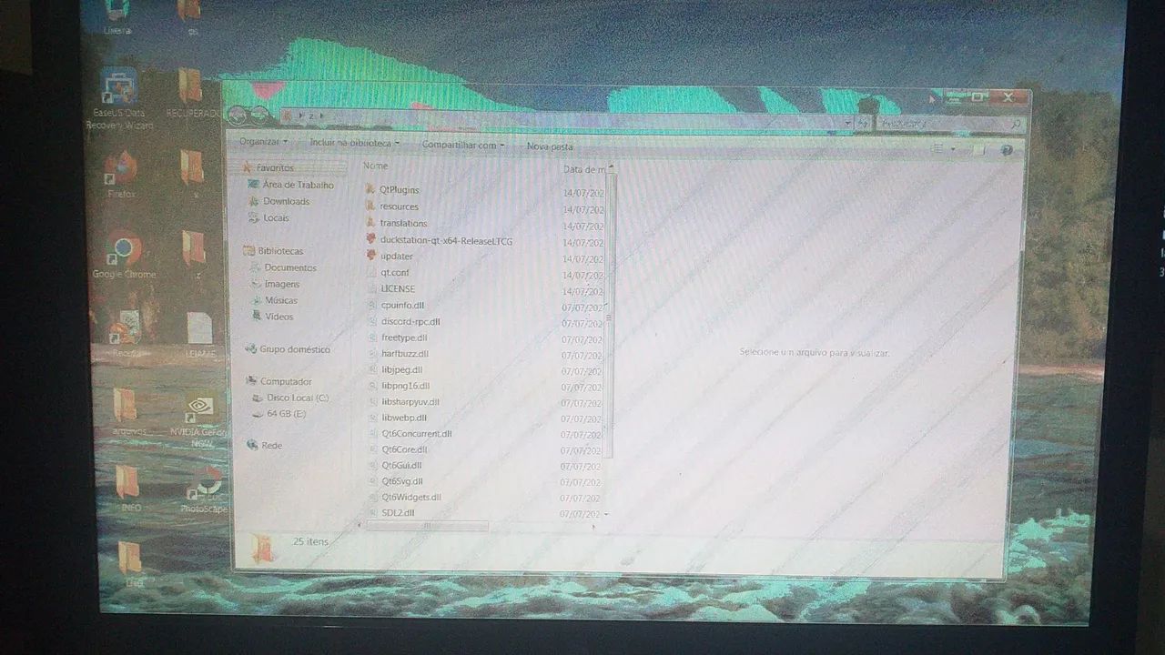 LG flatron w2252tq com defeito  - Foto 2