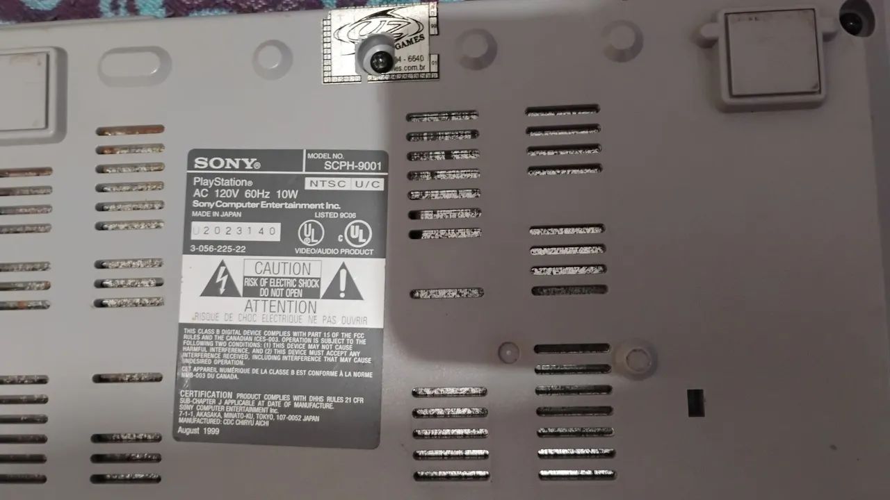 Playstation 1fat - Console de jogos clássico - Foto 4