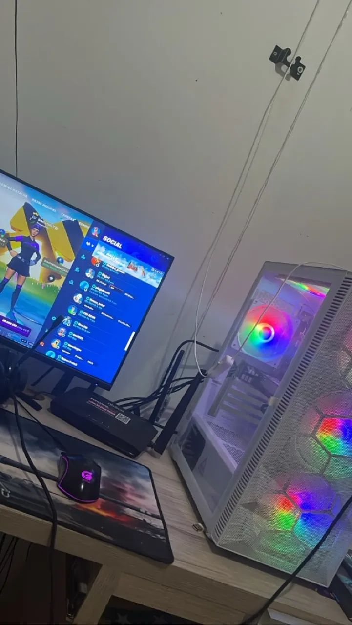 PC Gamer Completo com Gabinete RGB