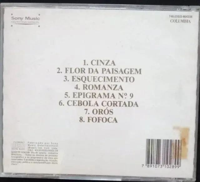 CD-Raimundo Fagner-Orós-Ano 1977 - Foto 3
