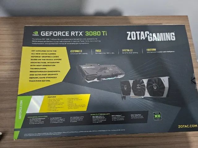RTX 3080 Ti ZOTAC Trinity 12GB - Foto 5