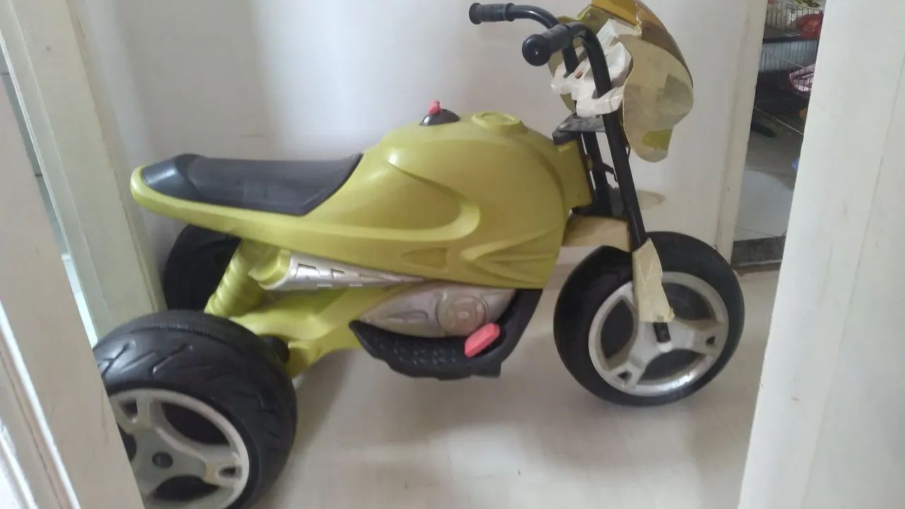 Motocicleta Infantil Verde