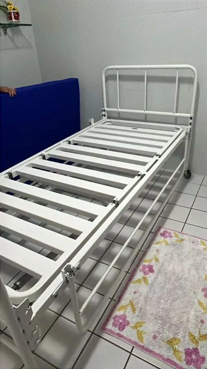Cama de Ferro Hospitalar. Com nota fiscal  - Foto 2