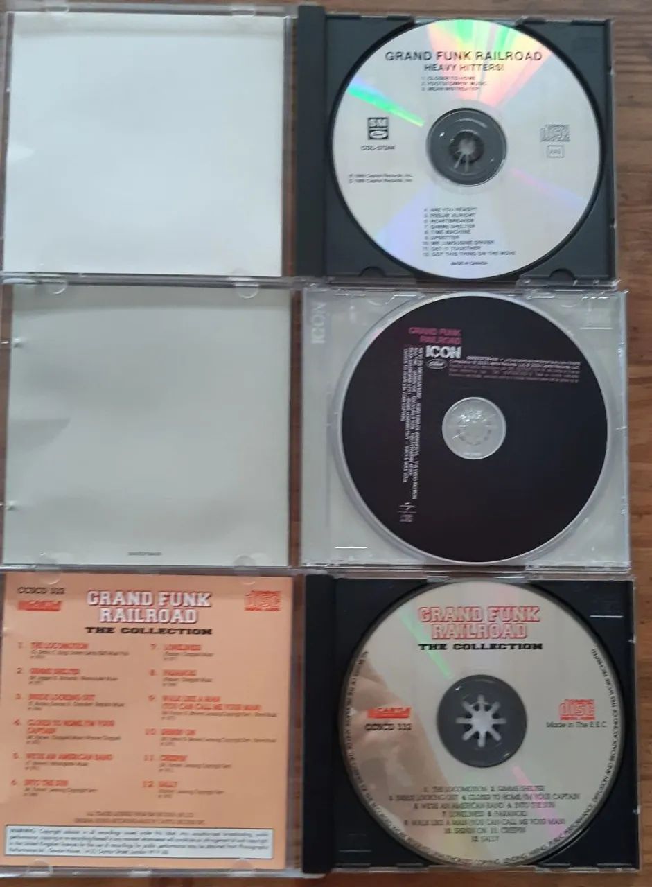 Cd Gran Funk Railrosd, The Collection, excelente estado de conservação  - Foto 4