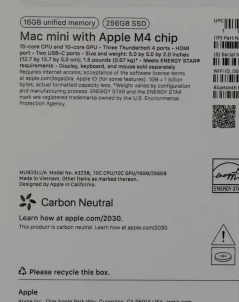 Mac Mini M4 16GB/ 512GB - Foto 2