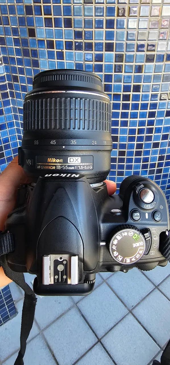 Câmera Nikon D3200 com Lente 18-55mm - Foto 5