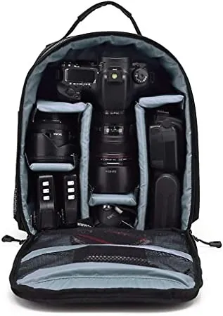 Mochila fotográfica para câmeras e lentes, só falo no whats, não falo no olx